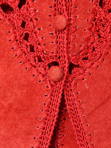 スエードベスト