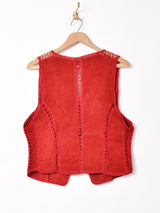 スエードベスト