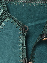 パッチワーク スエードベスト