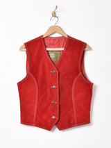 イタリア製 スエードベスト