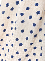 アメリカ製 ドット柄 タックスカート