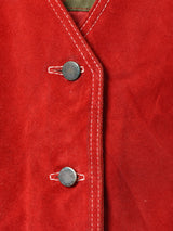 イタリア製 スエードベスト