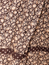 小花柄 ティアードデザイン フレアスカート