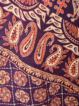 エスニック柄 ラップスカート