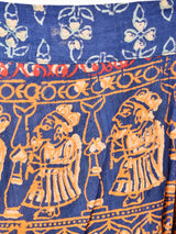 エスニック柄 ラップスカート