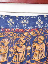 エスニック柄 ラップスカート