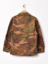 後染め U.S.アーミー ウッドランドカモジャケット