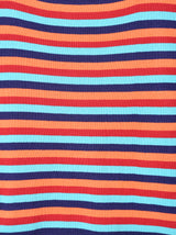 【2色展開】Meridianマルチボーダー ノースリーブニットトップス