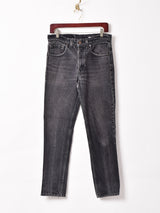 アメリカ製 Levi's 512 ブラックデニムパンツ W31