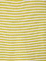 【3色展開】Elcaminoボーダー柄 半袖リブニットトップス