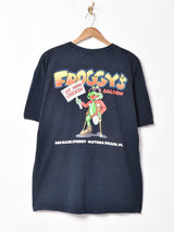 アメリカ製 両面プリント ポケットTシャツ