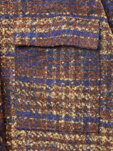 Elcamino チェック ビッグポケット 長袖シャツ