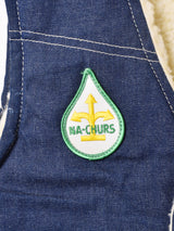 アメリカ製 パッチ付き ボア デニムベスト