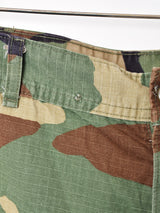 アメリカ軍 ウッドランドカモ カットオフ カーゴショートパンツ W35