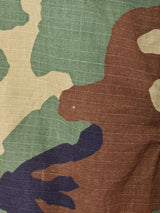 アメリカ軍 ウッドランドカモ カットオフ カーゴショートパンツ W35