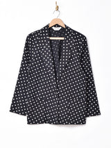 アメリカ製 ドットテーラードジャケット