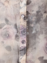 花柄 シアートップス