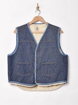 carhartt ボア デニムベスト
