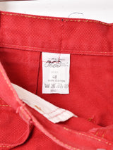 フランス製 レッドデニム ミニスカート