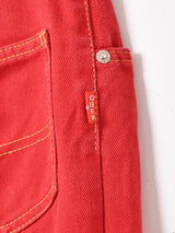 フランス製 レッドデニム ミニスカート