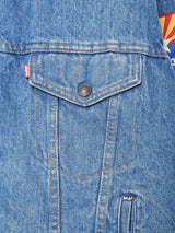 アメリカ製 Levi's パッチ付き ボア デニムジャケット
