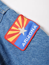 アメリカ製 Levi's パッチ付き ボア デニムジャケット