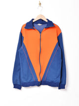 バイカラー トラックジャケット
