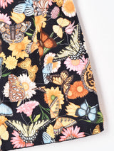 総柄 リバーシブルベスト