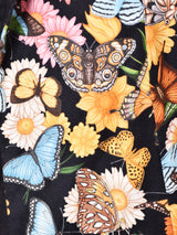 総柄 リバーシブルベスト