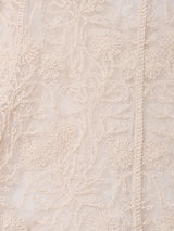 【3色展開】Meridian 刺繍 チュールカーディガン