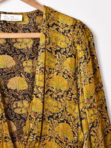 総柄 長袖シャツ