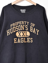 プリントスウェットシャツ