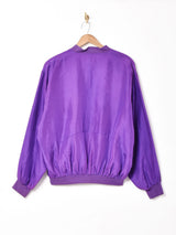 シルクブルゾン