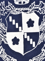 エンブレム プリントスウェットシャツ