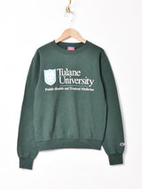 Champion カレッジプリント スウェットシャツ