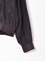 シルクブルゾン