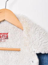 アメリカ製 Levi's パッチ付き ボア デニムジャケット