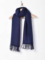 【8色展開】 大判 プレーンストール