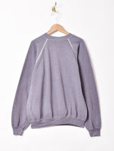 アメリカ製 後染め プリントスウェットシャツ