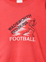 アメリカンフットボール 刺繍 スウェットシャツ