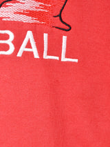 アメリカンフットボール 刺繍 スウェットシャツ