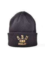 【2色展開】ロゴ ニットキャップ 「S.B.U 」