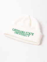 【2色展開】ロゴ ニットキャップ 「LOUISIANA STATE 」
