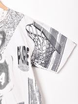 アメリカ製 バスケットボール  プリントT シャツ