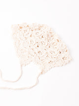 【2色展開】イヤーフラップキャップ クロシェ