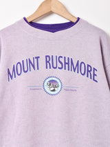 アメリカ製 後染め プリントスウェットシャツ