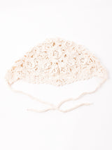 【2色展開】イヤーフラップキャップ クロシェ