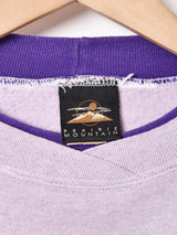 アメリカ製 後染め プリントスウェットシャツ