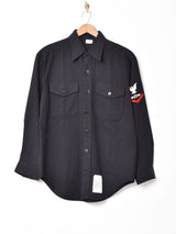 アメリカ軍 腕章付きシャツ
