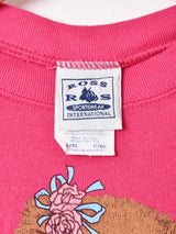 アメリカ製 クマ プリントスウェットシャツ